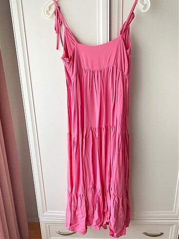 Trendyol & Milla Trendyolmilla pembe midi elbise