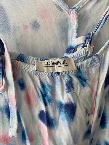 s Beden çeşitli Renk LCW batik desen midi elbise
