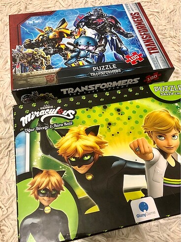 Diğer Hasbro Transformers+Miraculous 200 Parça