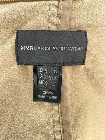 xs Beden çeşitli Renk Mango Blazer %70 İndirimli.