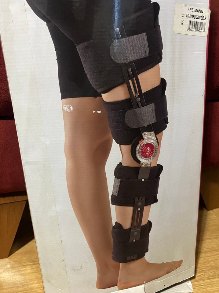 FREIMANN Uzun Ayarlı Siyah Dizlik - Görsel 2