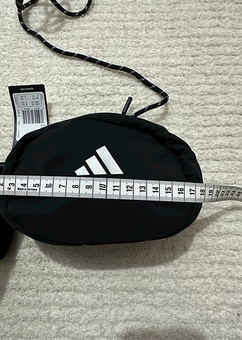 Siyah Adidas Bantlı Erkek Spor Çantası - Görsel 6