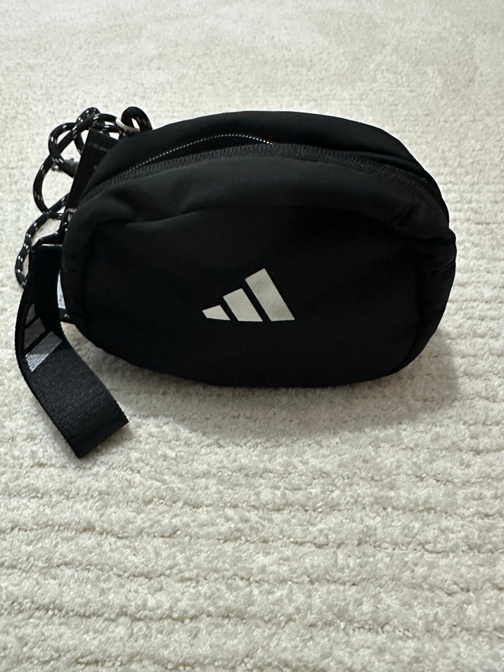 Siyah Adidas Bantlı Erkek Spor Çantası - Görsel 4