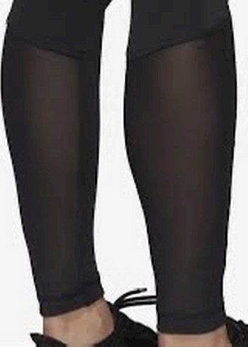 adidas Siyah Baskılı Kadın Spor Taytı - Görsel 4