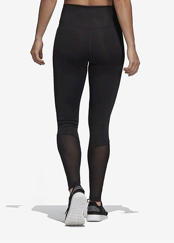 adidas Siyah Baskılı Kadın Spor Taytı - Görsel 2