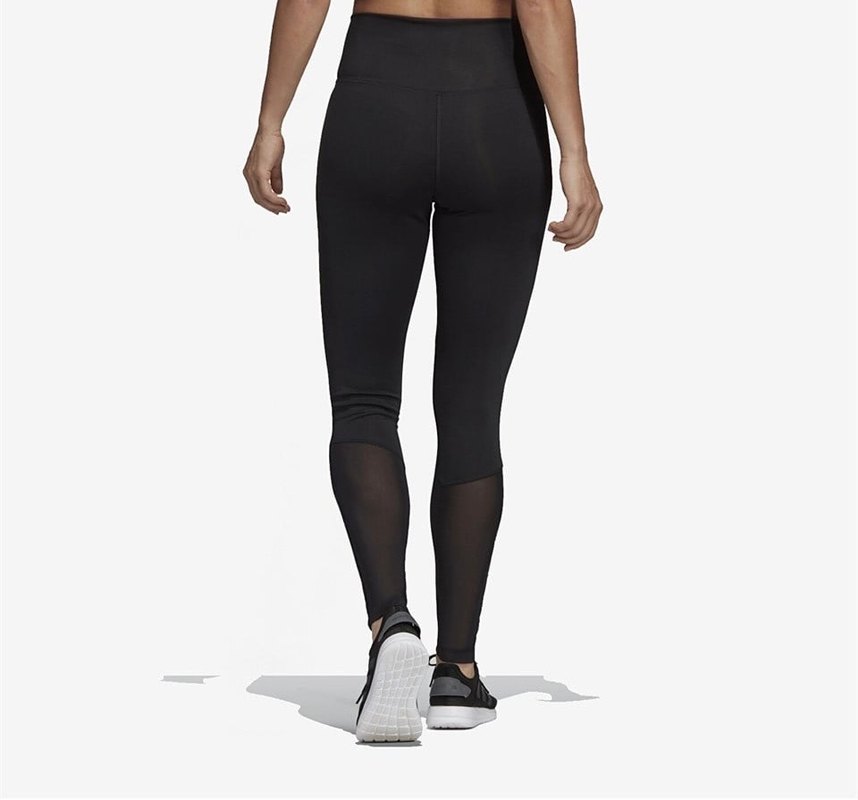 adidas Siyah Baskılı Kadın Spor Taytı - Görsel 2