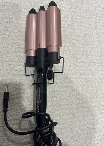 Bej Pastel Üçlü Saç Maşası aprilla - Görsel 4