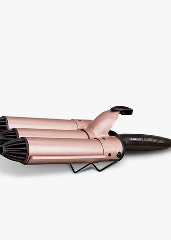 Bej Pastel Üçlü Saç Maşası aprilla - Görsel 2