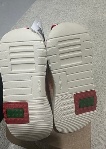 Beyaz Renkli Adidas LEGO Erkek Spor Ayakkabı - Görsel 3