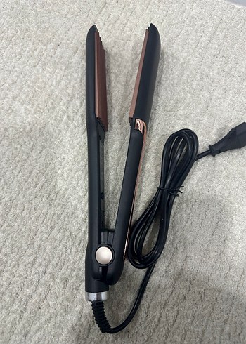 DEMPOWER Siyah Saç Düzleştirici 30s Hızlı Isınır - Görsel 2