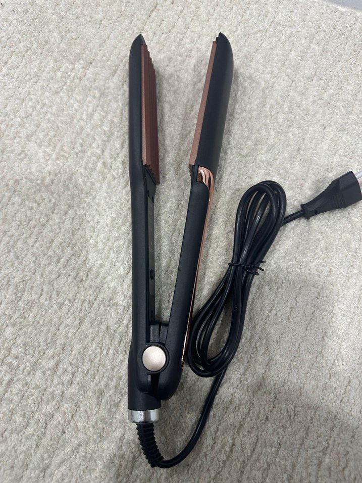 DEMPOWER Siyah Saç Düzleştirici 30s Hızlı Isınır - Görsel 2