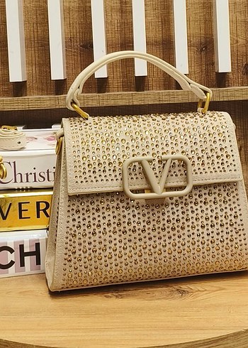 Valentino Valentino Taşlı el ve Kadın Omuz çantası