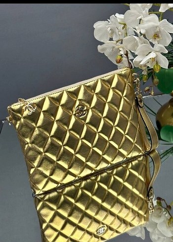 Altın Renkli clutch