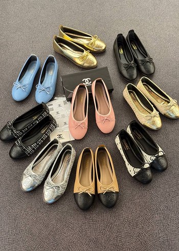 37 Beden Chanel Babet Ayakkabı
