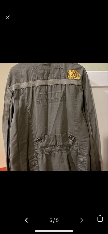 s Beden haki Renk Superdry Vintage Ceket