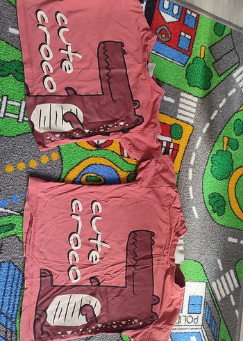 Renkli Baskılı Çocuk Battaniyesi Pembe