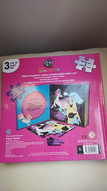  Beden Renk My little pony yapboz