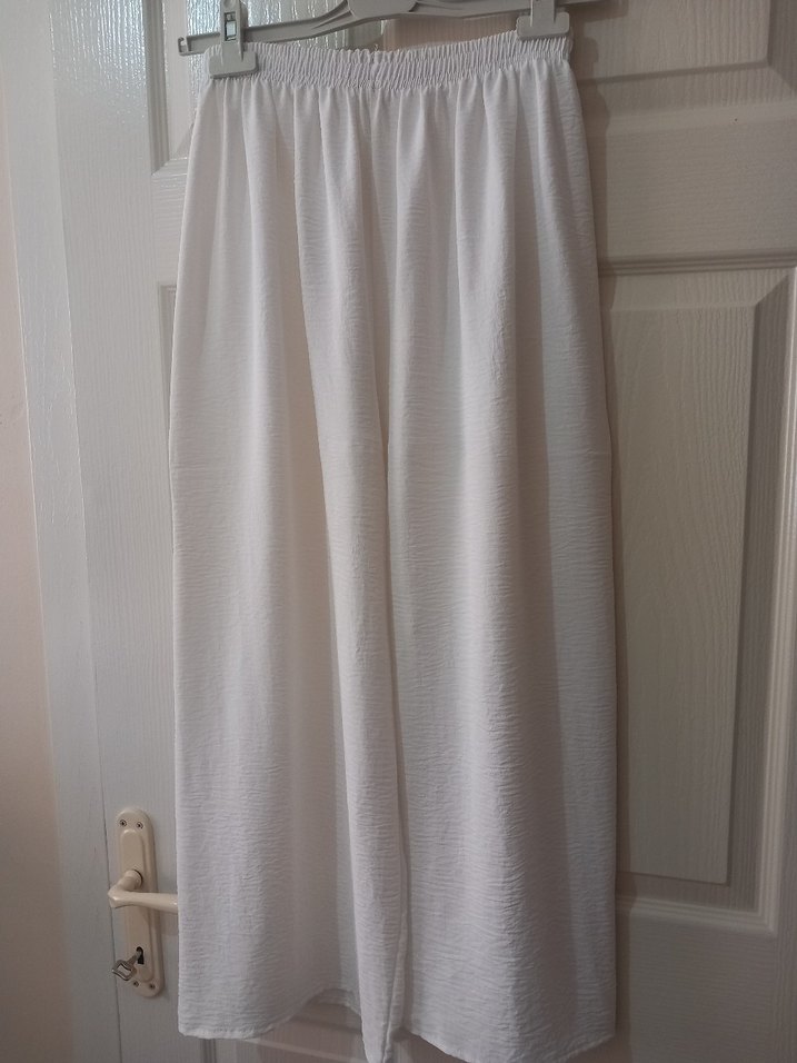 Bol kesim tiril tiril  bayan pantolon - Görsel 2