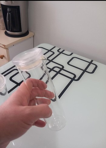 2 adet Şeffaf Uzun yağ ve sirkelik ürün candır. - Görsel 5