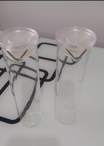 2 adet Şeffaf Uzun yağ ve sirkelik ürün candır. - Görsel 4