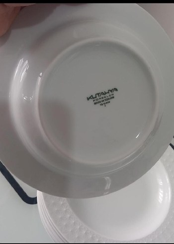 Kütahya porselen yemek tabağı 
Ürün yenidir - Görsel 2