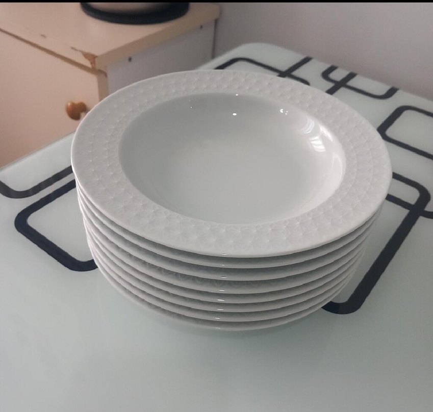 Kütahya porselen yemek tabağı 
Ürün yenidir - Görsel 3