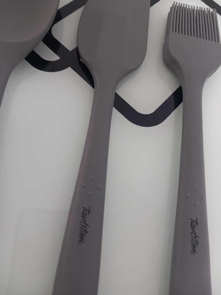 Gri tantitoni marka silikon Mutfak Araçları Seti - Görsel 5