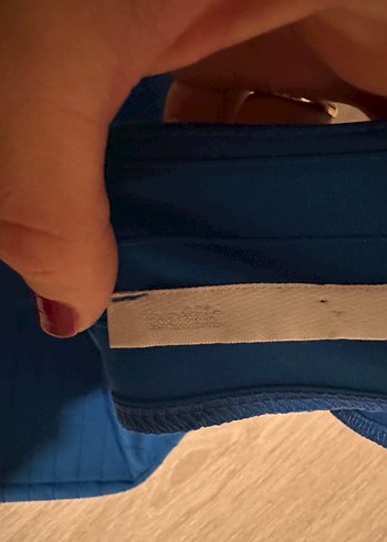 BATİK S MAVİ LİKRALI PARLAK KUMAŞ KALEM ETEK - Görsel 3