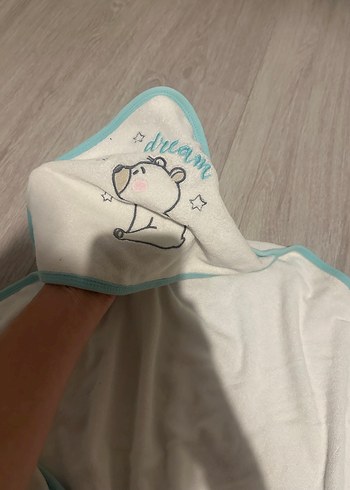 Kapüşonlu Bebek Havlu - Görsel 2