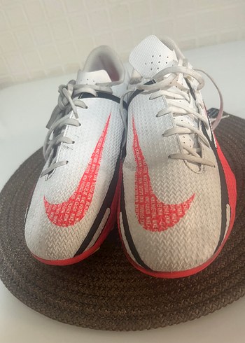 40 Beden gri Renk Gri Erkek Futbol Ayakkabısı Velcro Detaylı