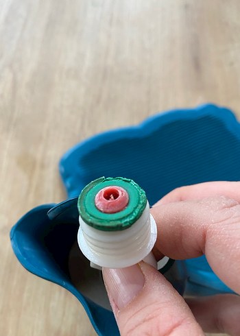 Mavi Silikon Sıcak Su Torbası - Görsel 5