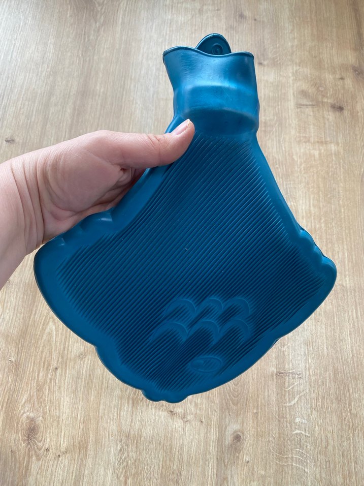 Mavi Silikon Sıcak Su Torbası - Görsel 3