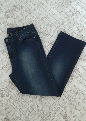 Lacivert mavi buffalo düz paça straight jean kot