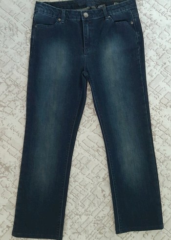 l Beden Lacivert mavi buffalo düz paça straight jean kot