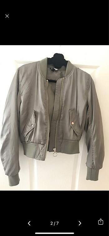 H&M Haki 34 Xs Ceket/ Blazer