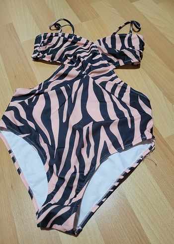 Trendyol & Milla Trendyol Mayokini Zebra Desenli