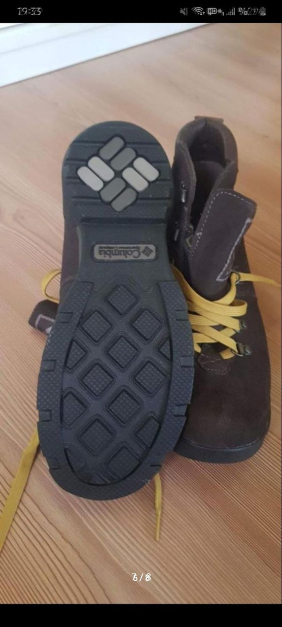 Columbia Erkek Kahverengi Süet Outdoor Ayakkabı - Görsel 5