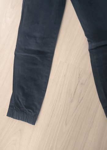Erkek  çocuk Siyah Loose Fit Denim Pantolon - Görsel 2