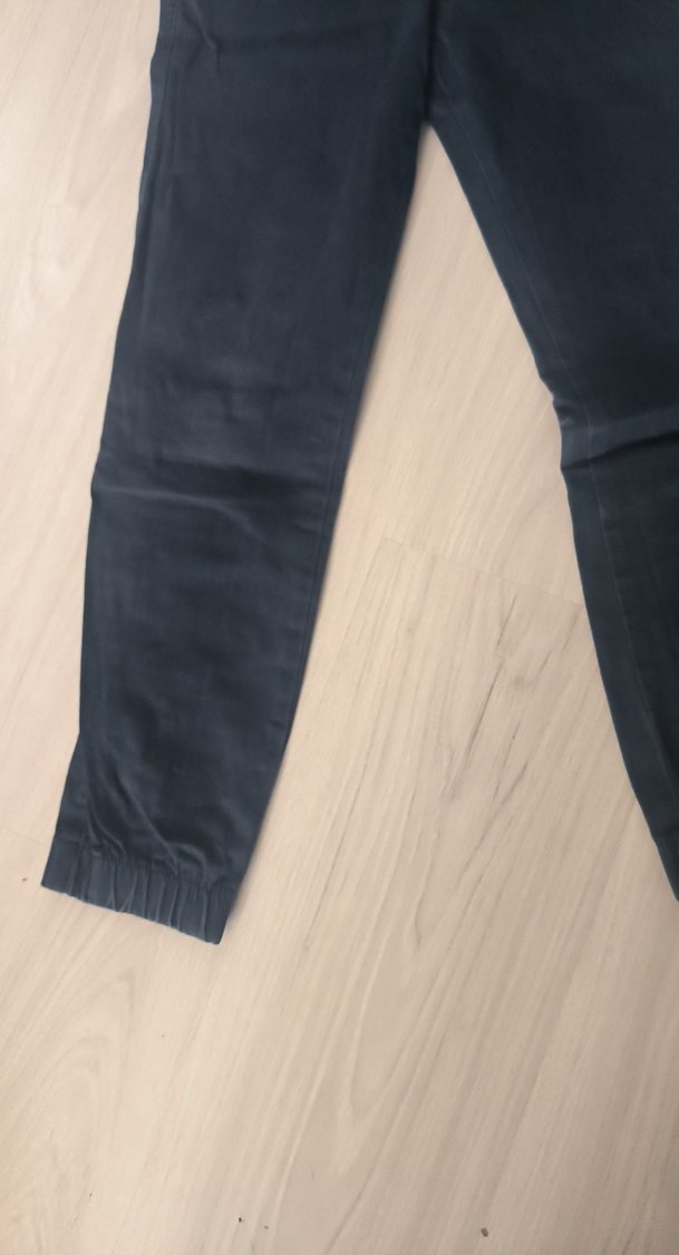 Erkek  çocuk Siyah Loose Fit Denim Pantolon - Görsel 2