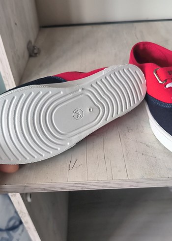 US Polo Assn. Erkek Çocuk Renkli Sneaker - Görsel 3