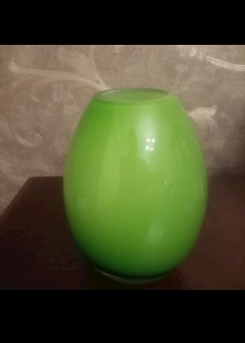  Beden yeşil Renk Parlak Yeşil Vazo Çifti