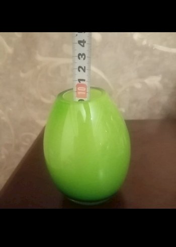Diğer Parlak Yeşil Vazo Çifti