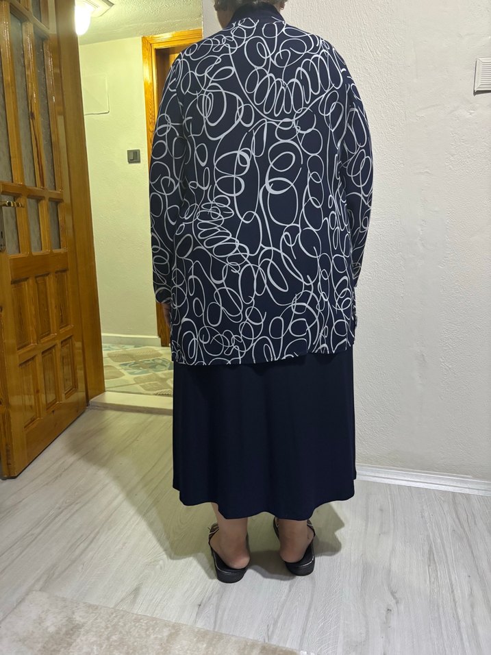 Ceketli elbise takım - Görsel 5