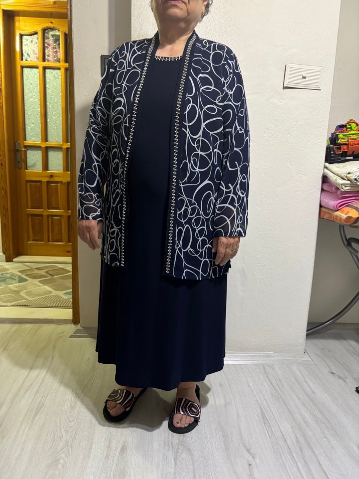 Ceketli elbise takım - Görsel 3