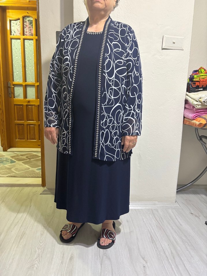 Ceketli elbise takım - Görsel 2