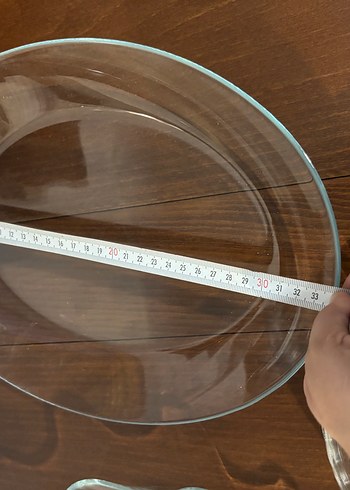 Dört Parça Cam Fırın Kabı Seti ve salata kaseleri - Görsel 6