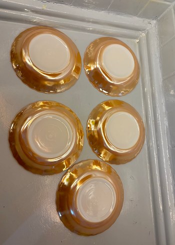 Turuncu tabaklar 5 parça - Görsel 8