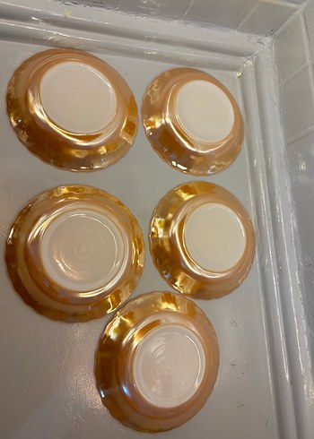 Turuncu tabaklar 5 parça - Görsel 9