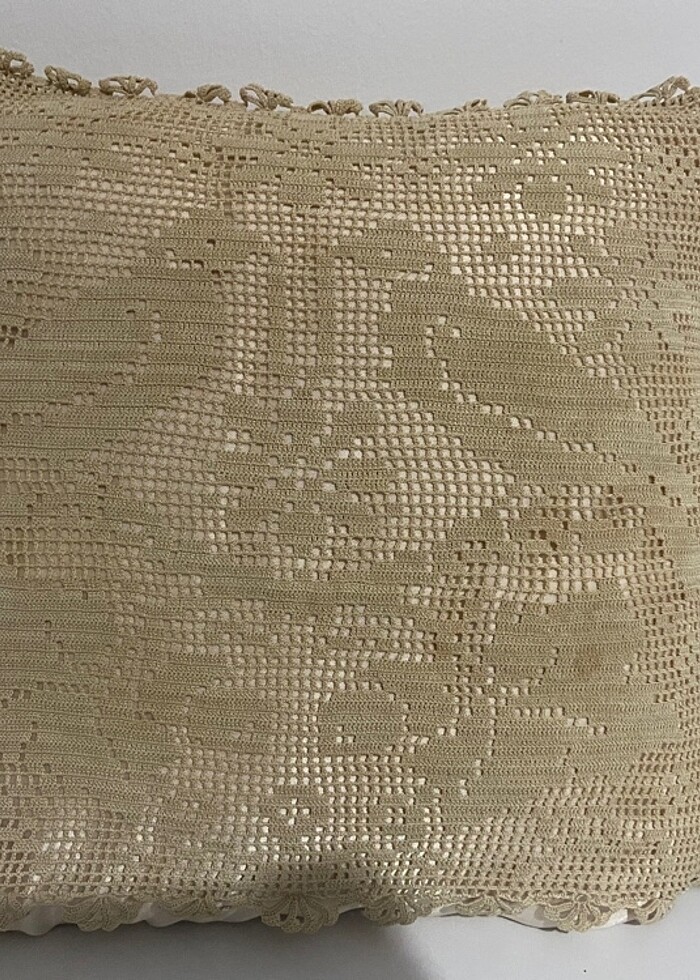 Oyalı yastık #oya - Görsel 4