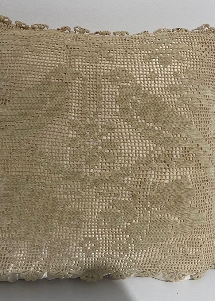 Oyalı yastık #oya - Görsel 5